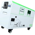 Large Capacity ROHS Portable Solar Power Bank Battery 3000w Energy Storage Inverter